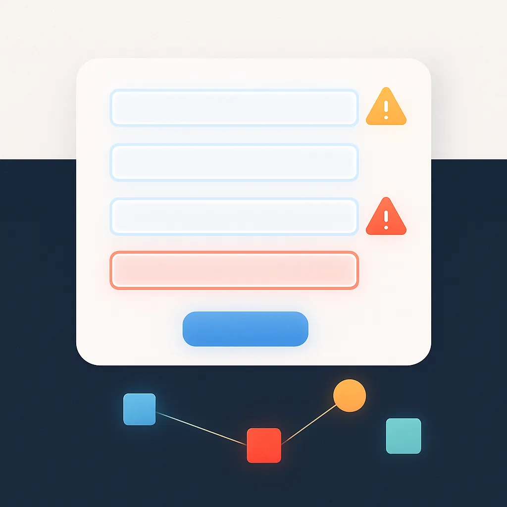 What Most Small Businesses Get Wrong About Website Forms and Error Messages